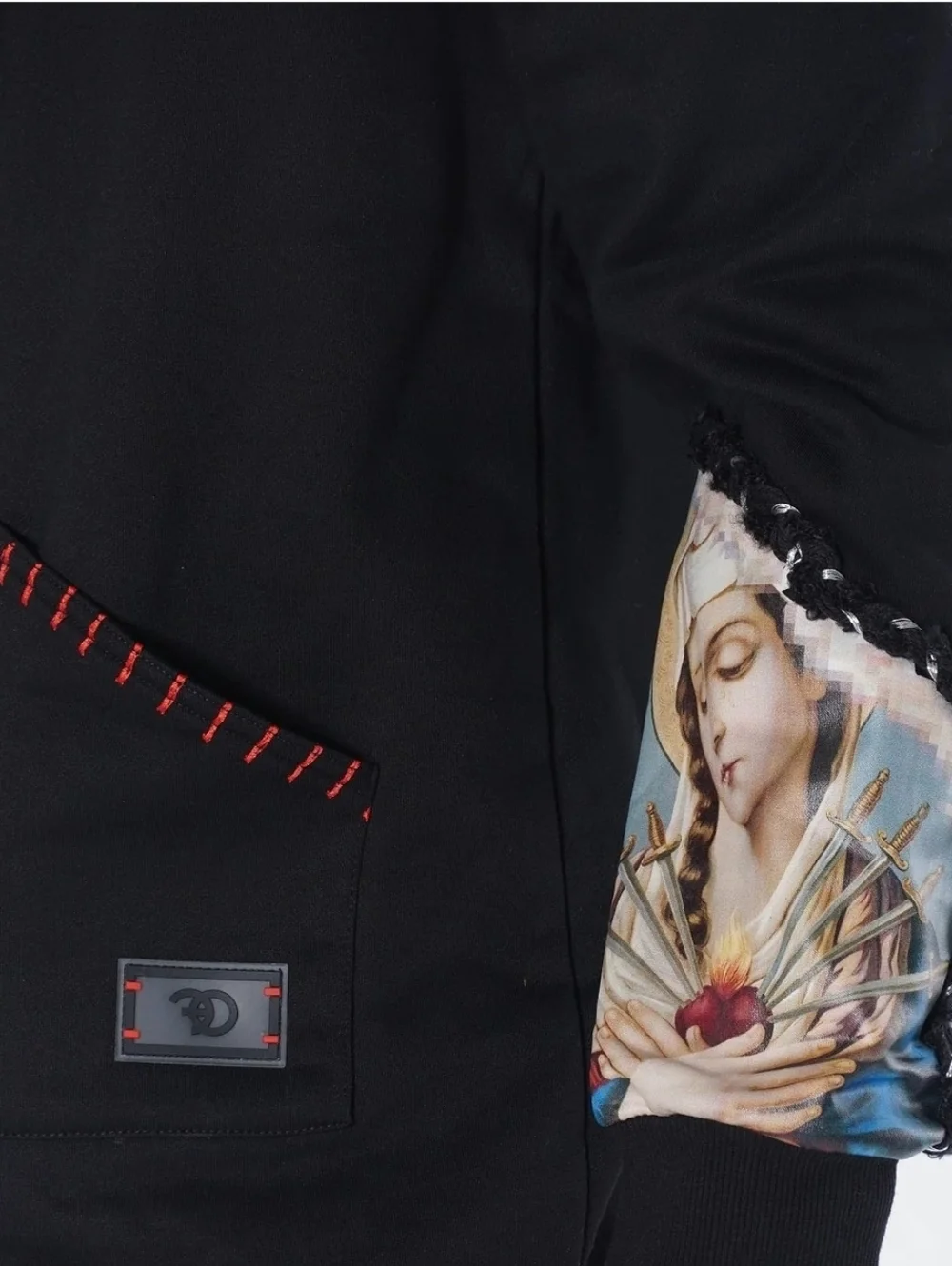 Frost Angel Pull Over Hoodie - Makobi Jeans. Size Small - Picture 2 of 10